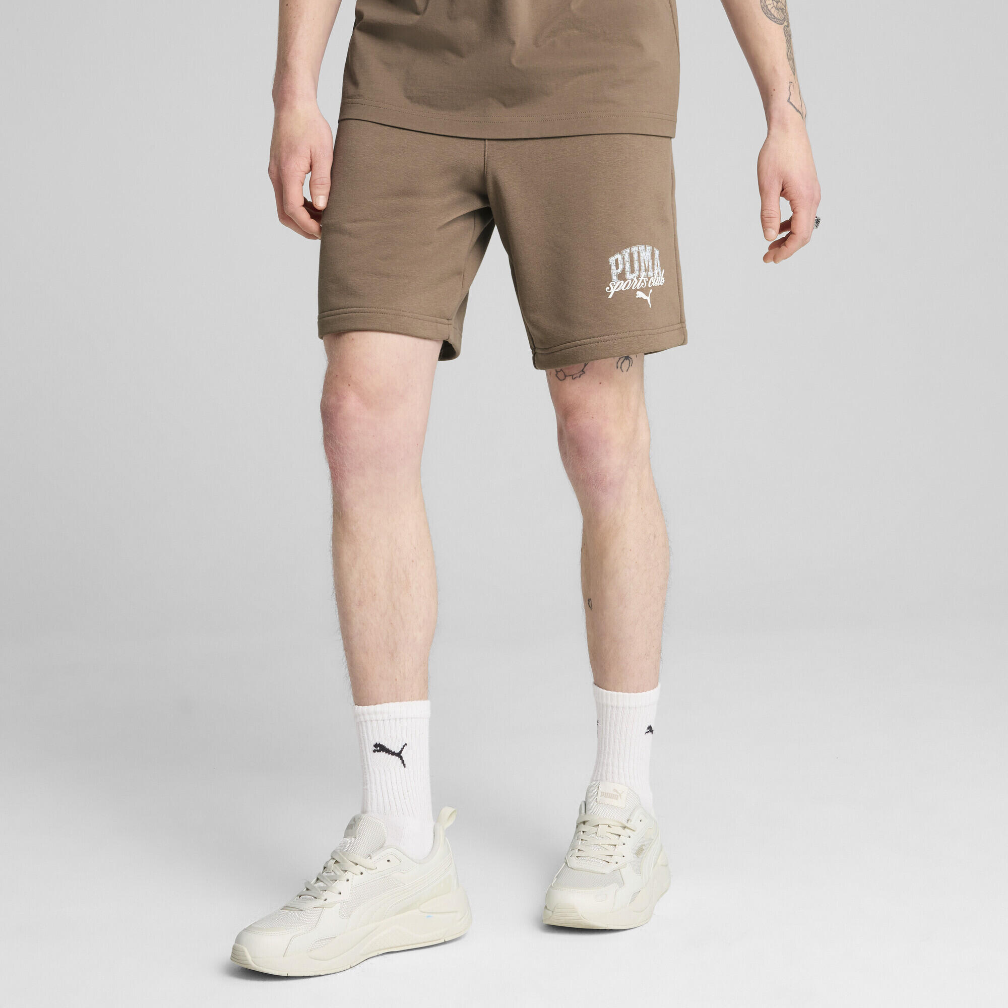 Shorts PUMA Class da 8" da uomo PUMA Totally Taupe Brown 2/7