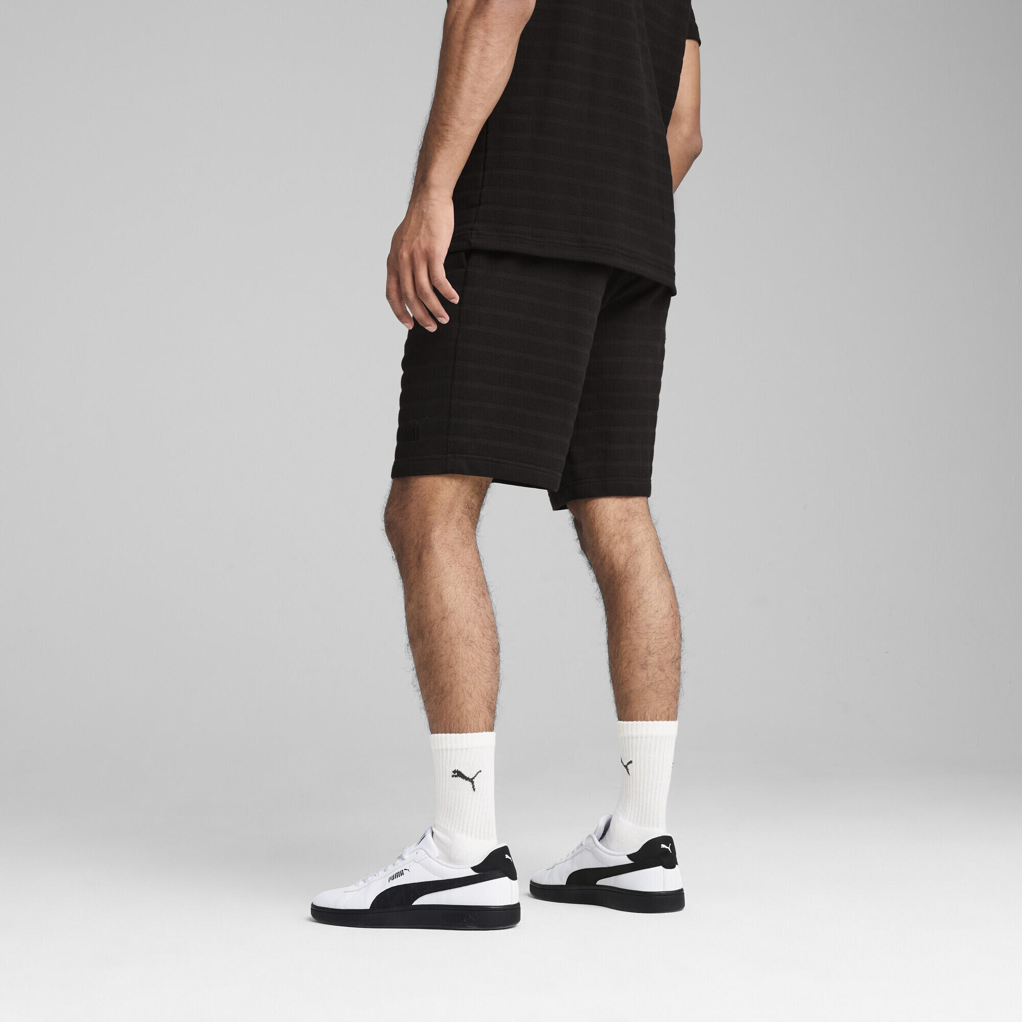 Męskie szorty Essentials Elevated Structured 9" PUMA Black 3/7