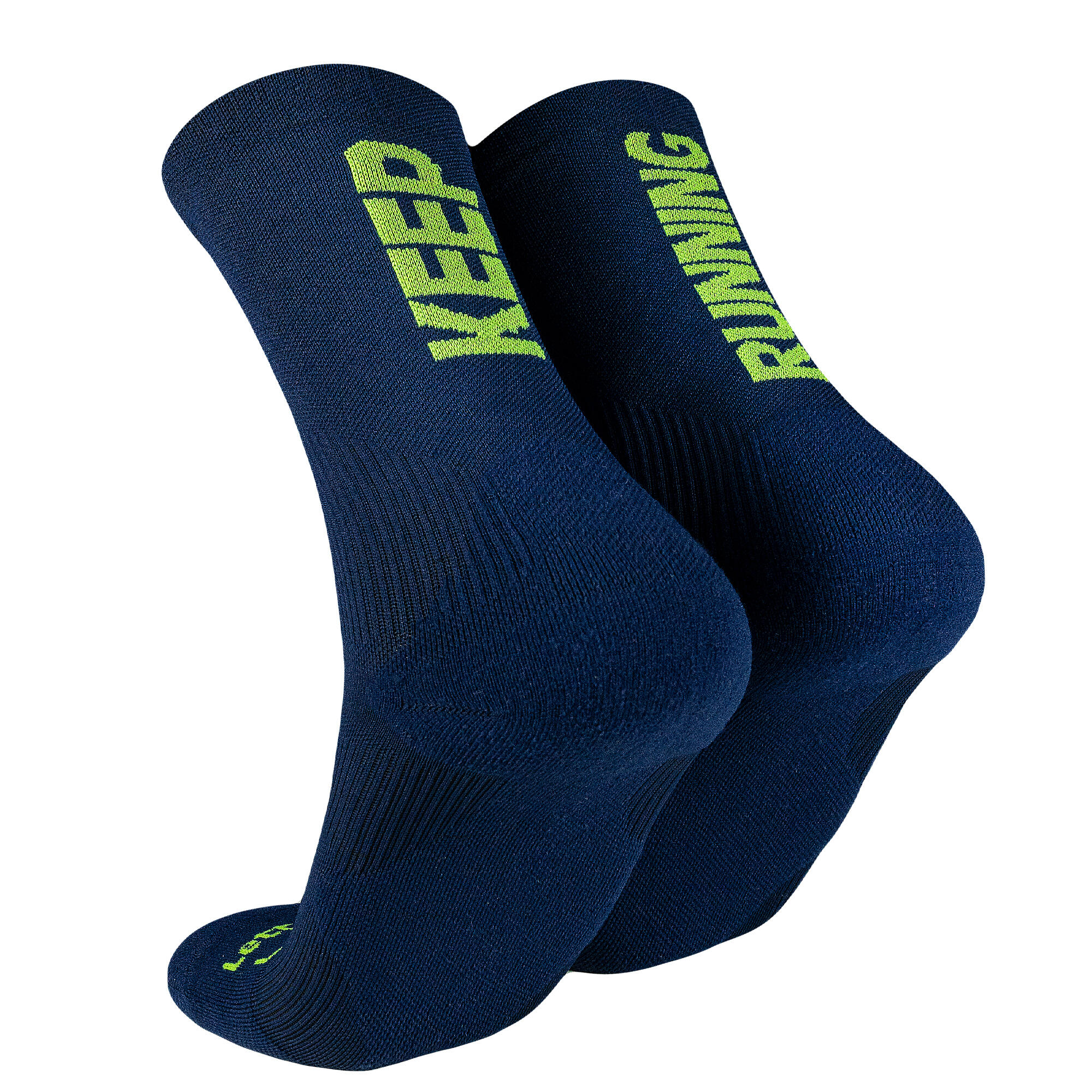 Calze a compressione per corsa ciclismo sport palestra e padel per uomo e donna 2/3