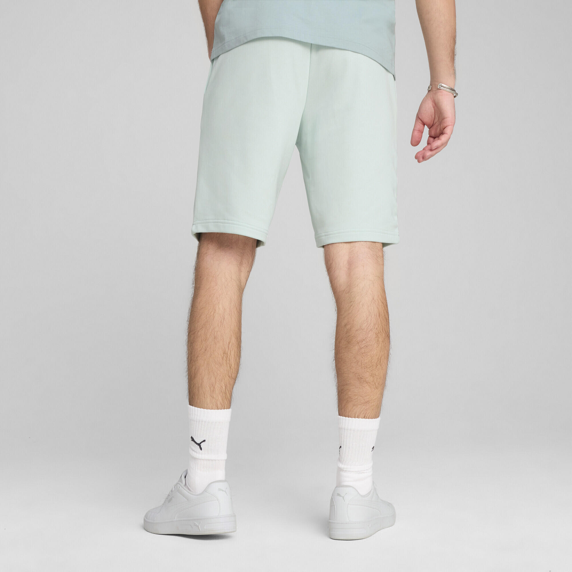 Shorts Essentials con logo N. 1 bicolore da 10" da uomo PUMA Peaceful Blue 3/7