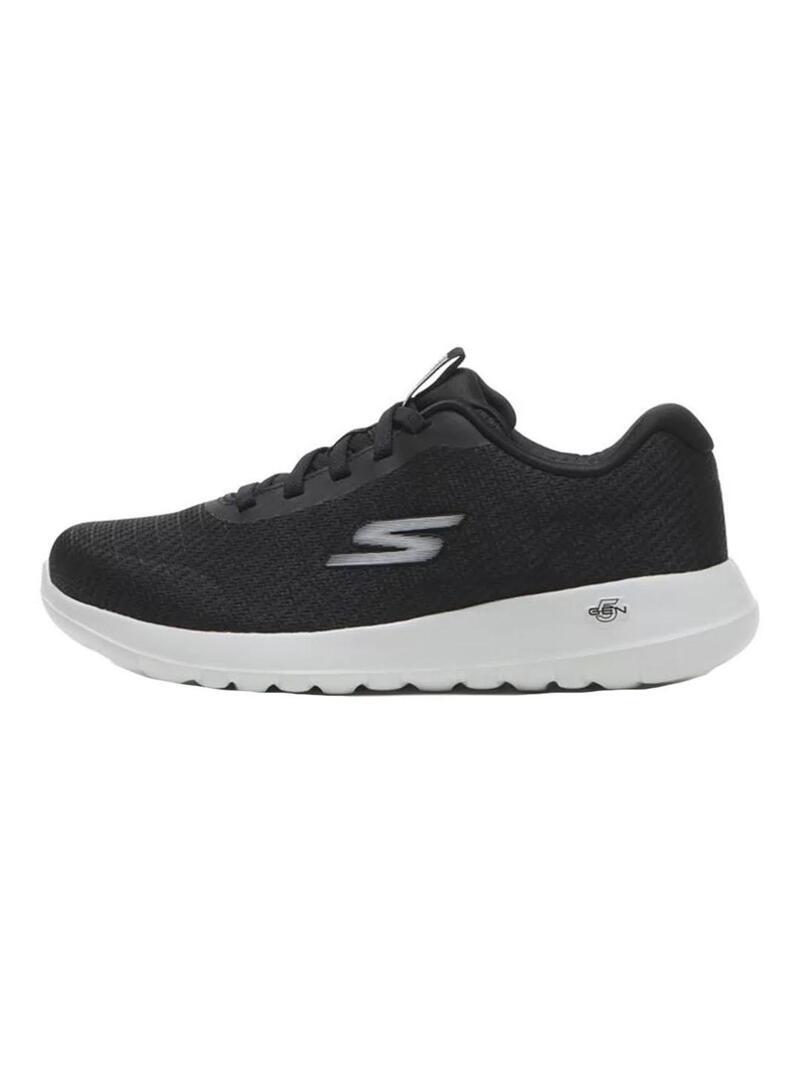 Scarpe da uomo Skechers go walk max nere 2/6