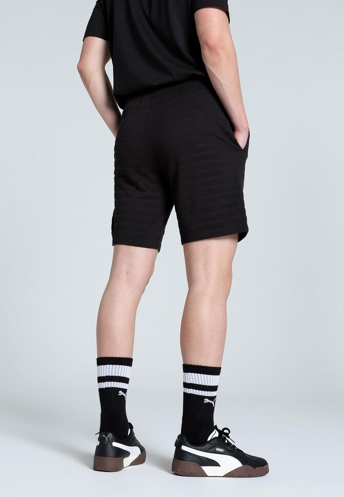 Męskie szorty Essentials Elevated Structured 9"  PUMA Black