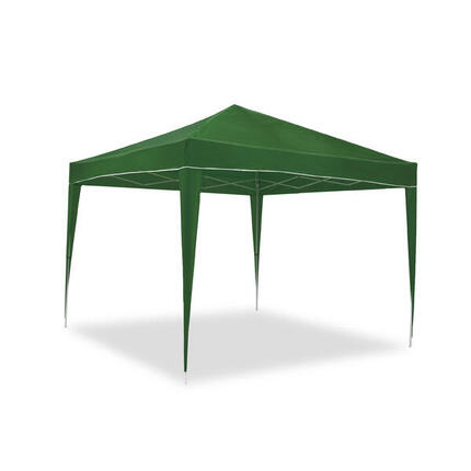 Opvouwbare tent 3x3 m Classic Groen - Waterdicht - Winden