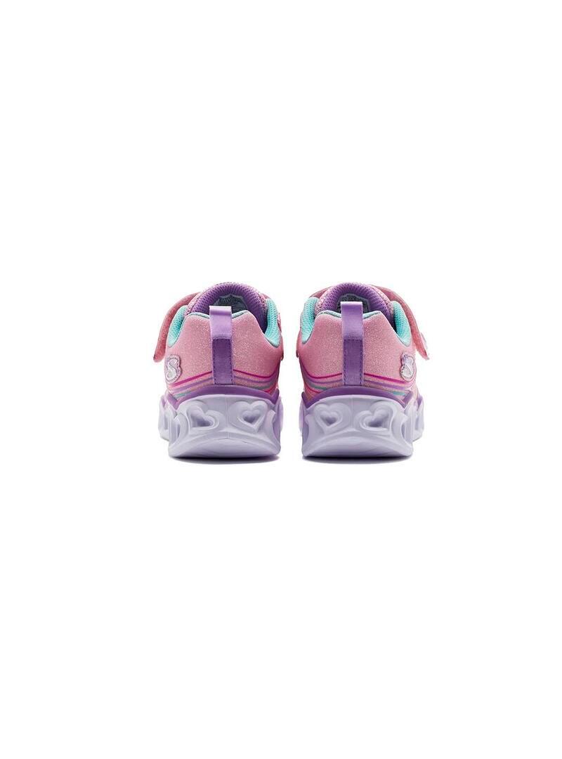 Tênis para Meninas Skechers Heart lights-retro Multicolor 6/7