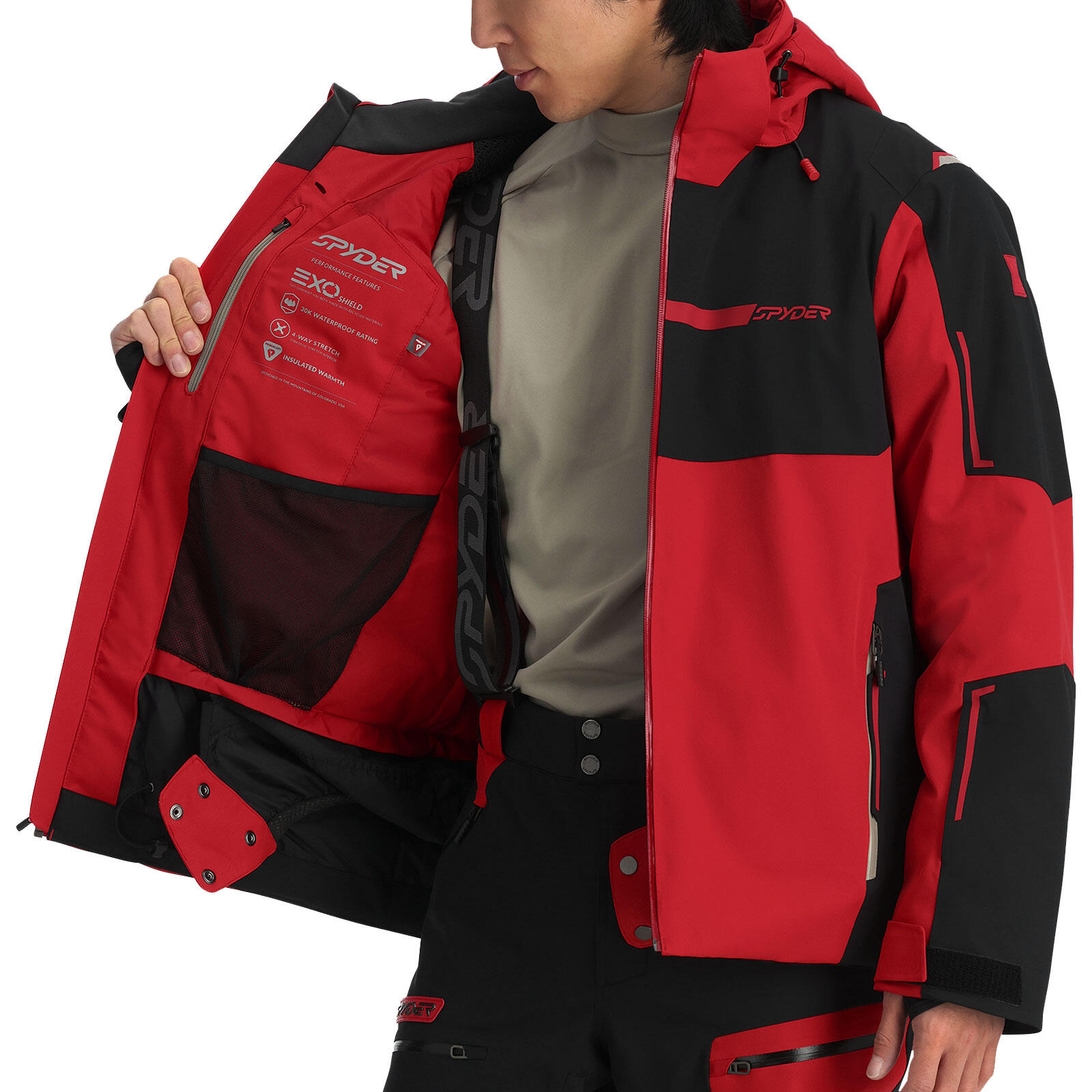 Skijacke atmungsaktiv wasserdicht Herren - Titan Jacket 3/6