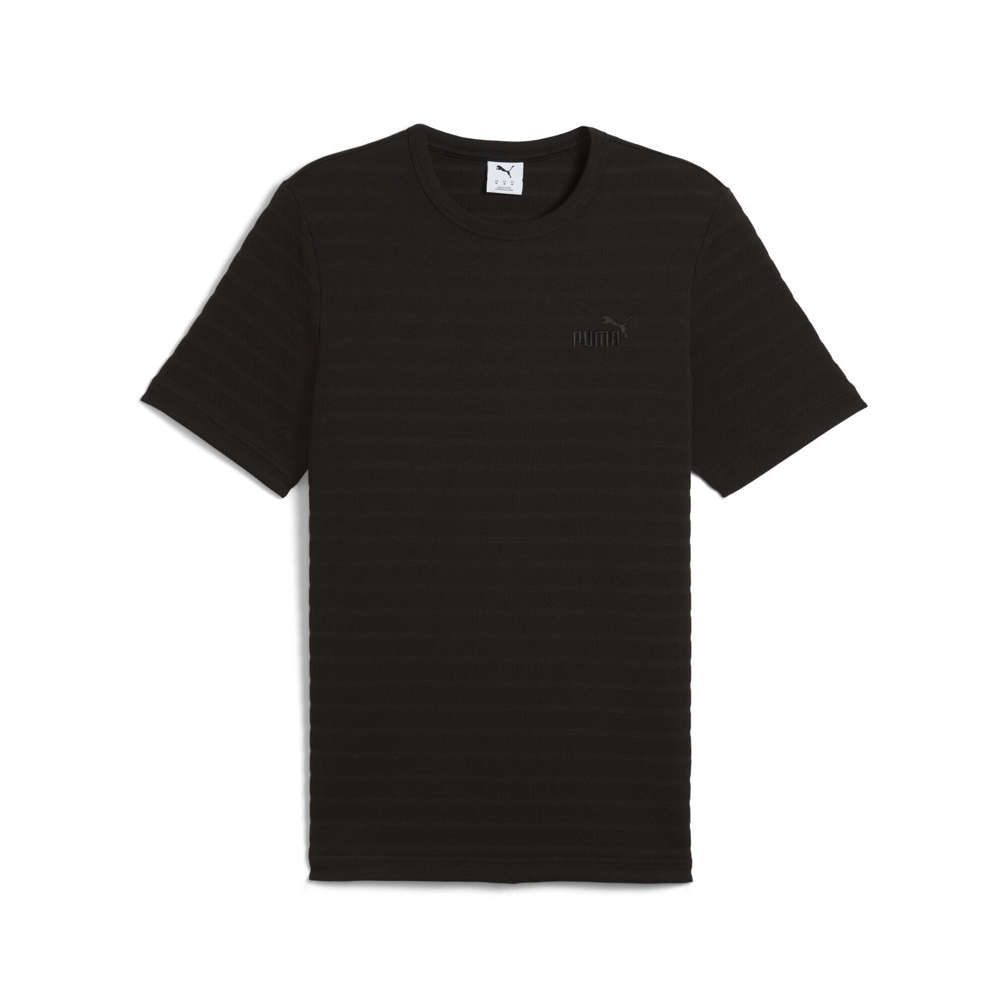 PUMA Essentials Elevated Structured Tee PUMA Black