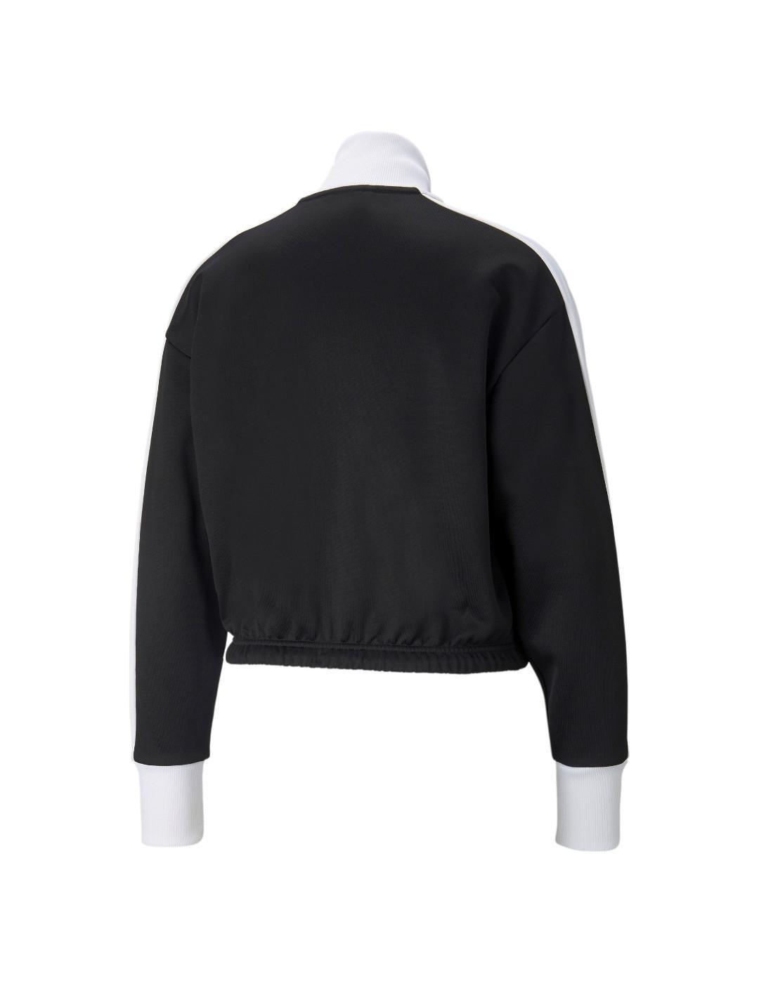 Jersey y sudadera para Mujer Puma Iconic t crop Negro 2/2