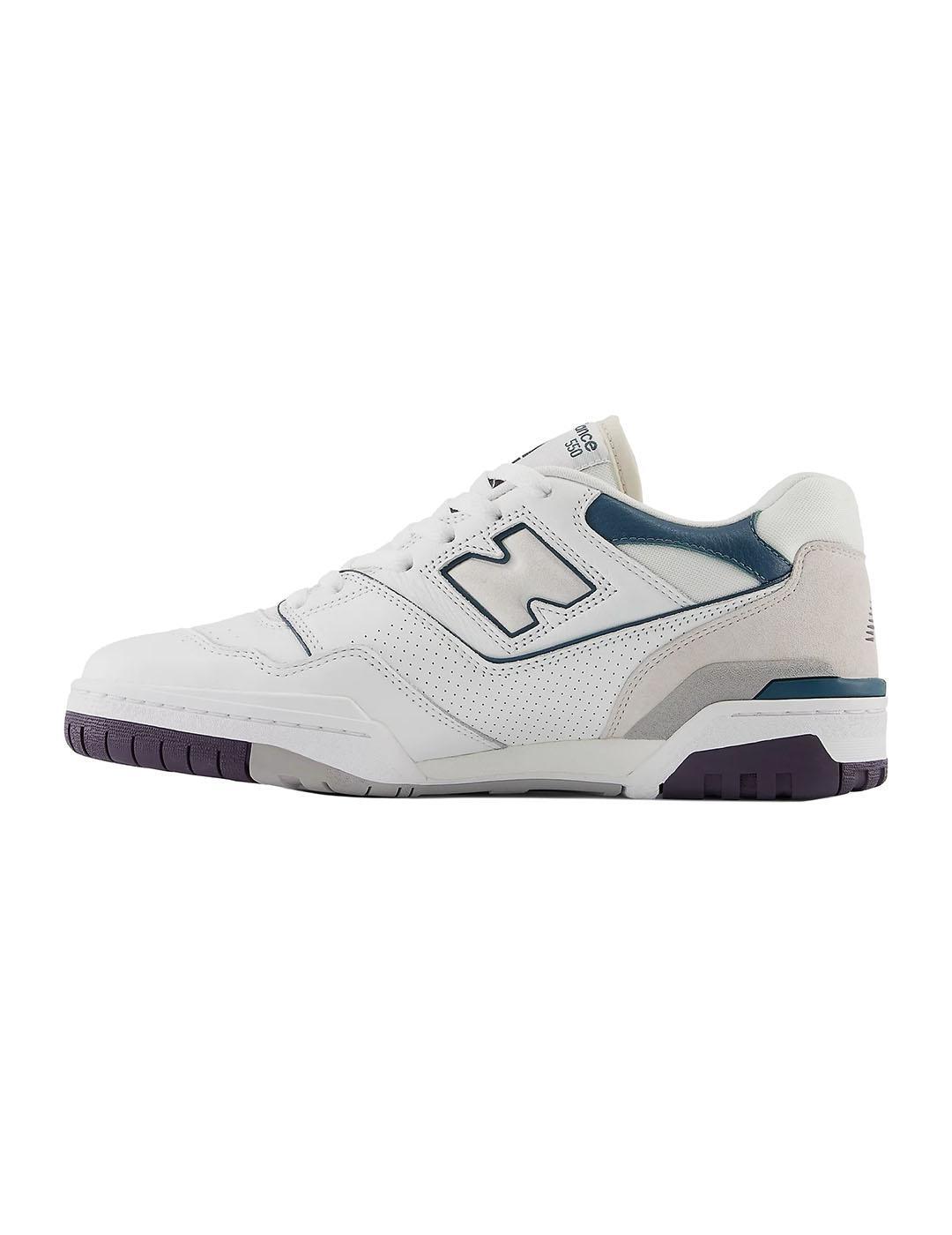Zapatilla para Mujer New balance 550 Blanco 2/6
