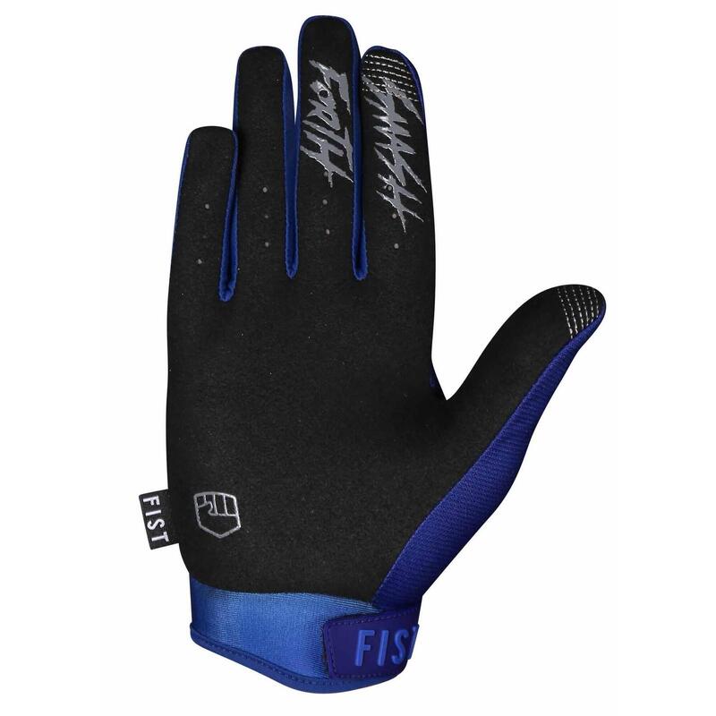 Mănuși ciclism FIST Stocker full-finger, albastru, mărimea L