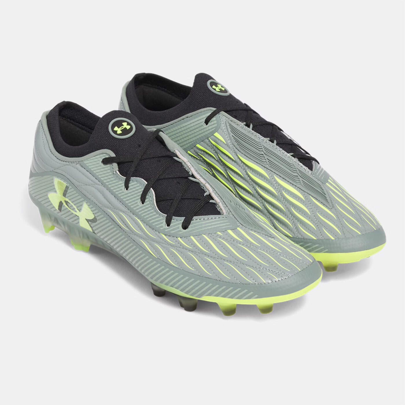 Scarpe da calcio UA Magnetico Elite 4 FG Verde silice 5/5