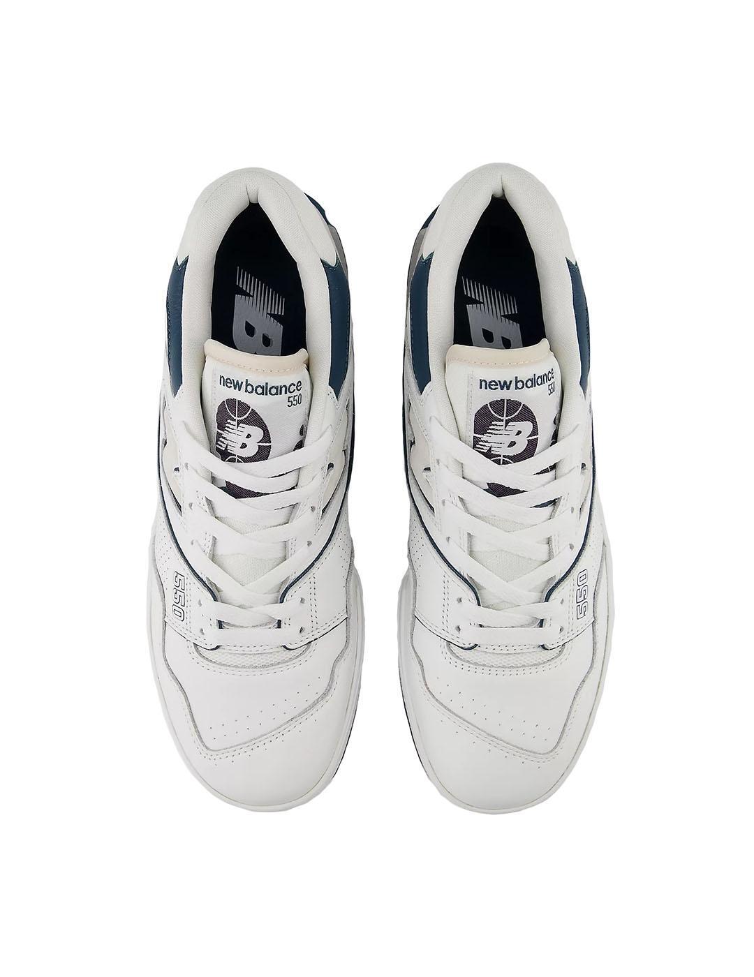 Zapatilla para Mujer New balance 550 Blanco 4/6