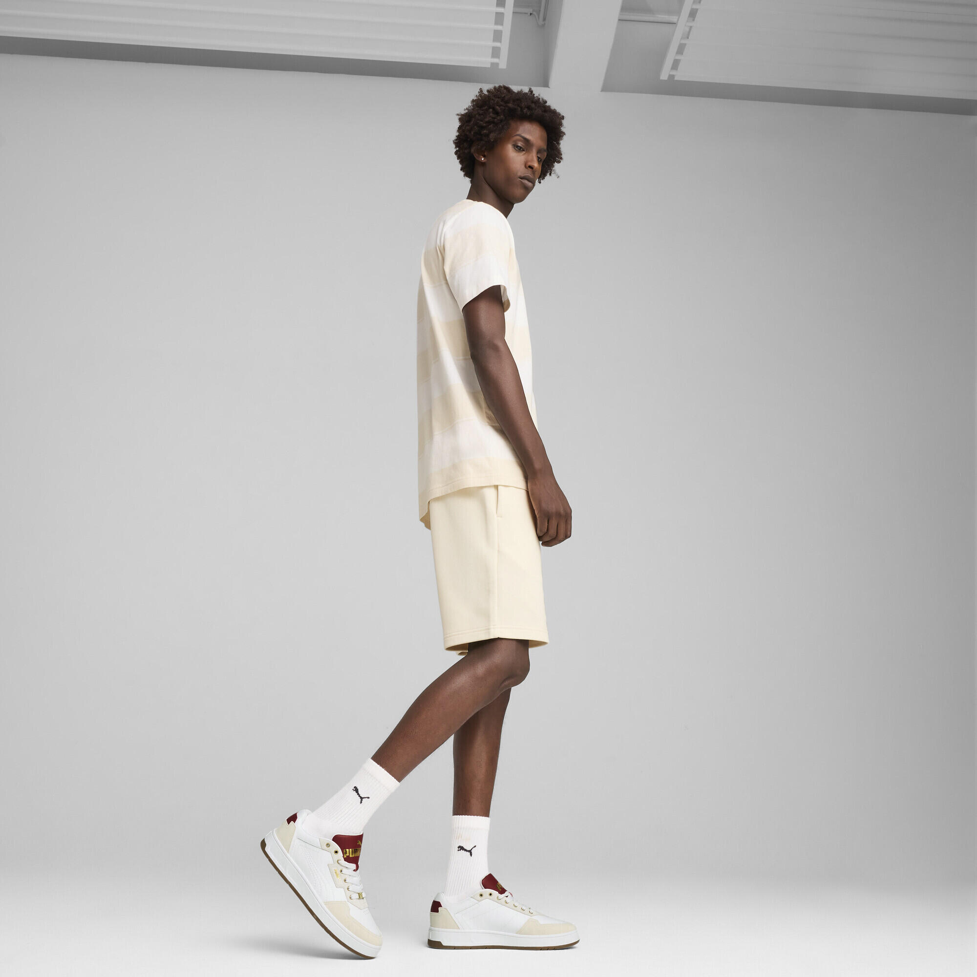 PUMA Class short voor heren, 20 cm PUMA Alpine Snow White 4/7
