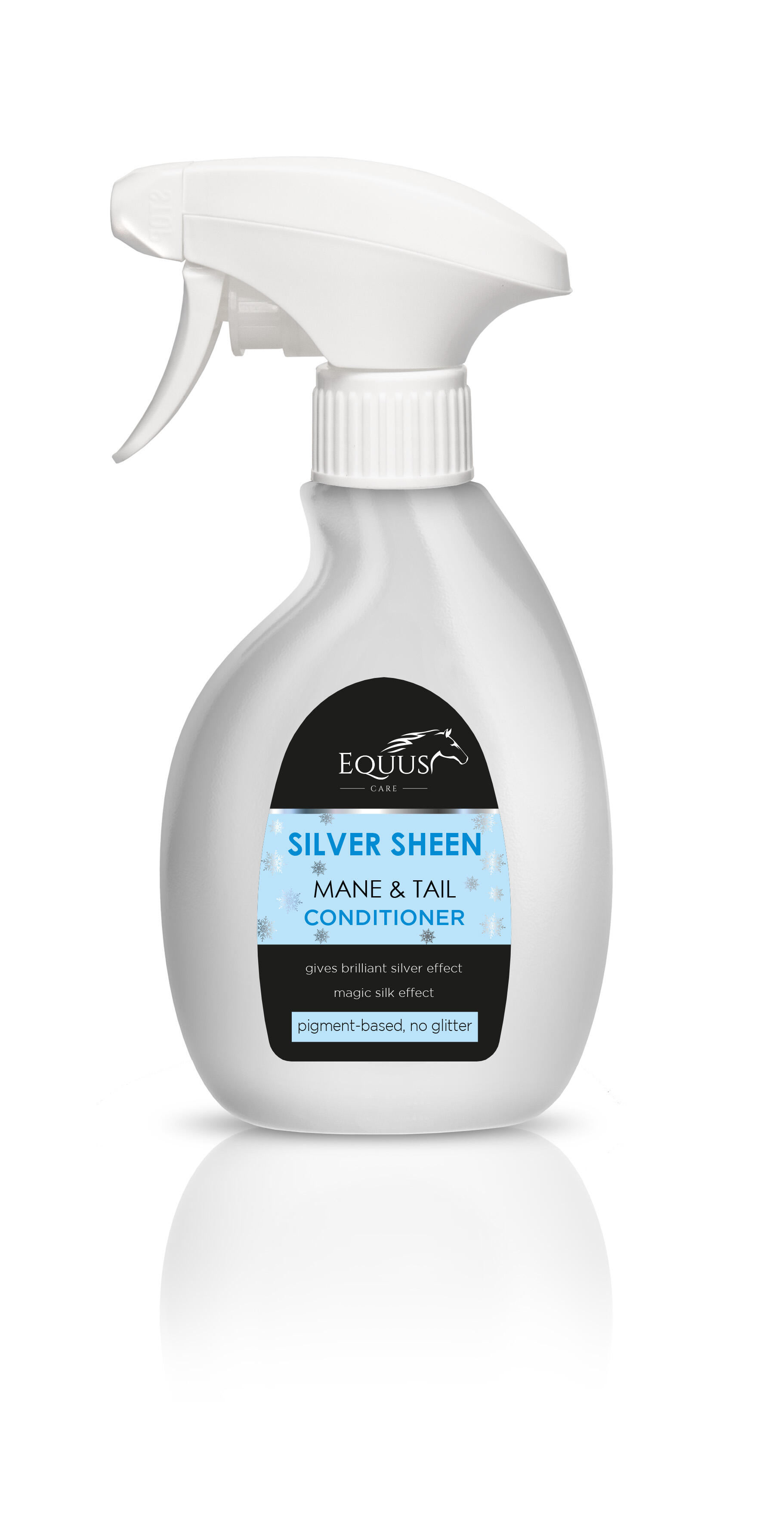 EQUUS CARE Spray lucidante e districante Silver Sheen per cavalli