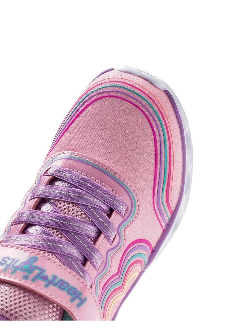 Tênis para Meninas Skechers Heart lights-retro Multicolor 4/7