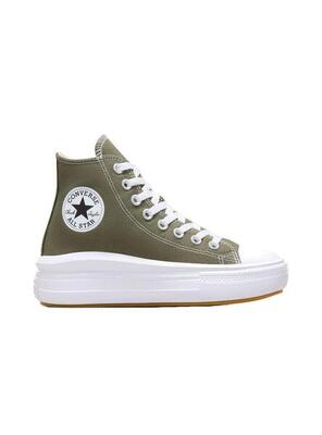 Zapatilla para Mujer Converse All star move hi plataform Verde