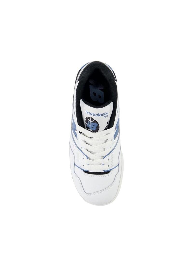 Zapatilla para Niño New balance 550 Blanco 4/4