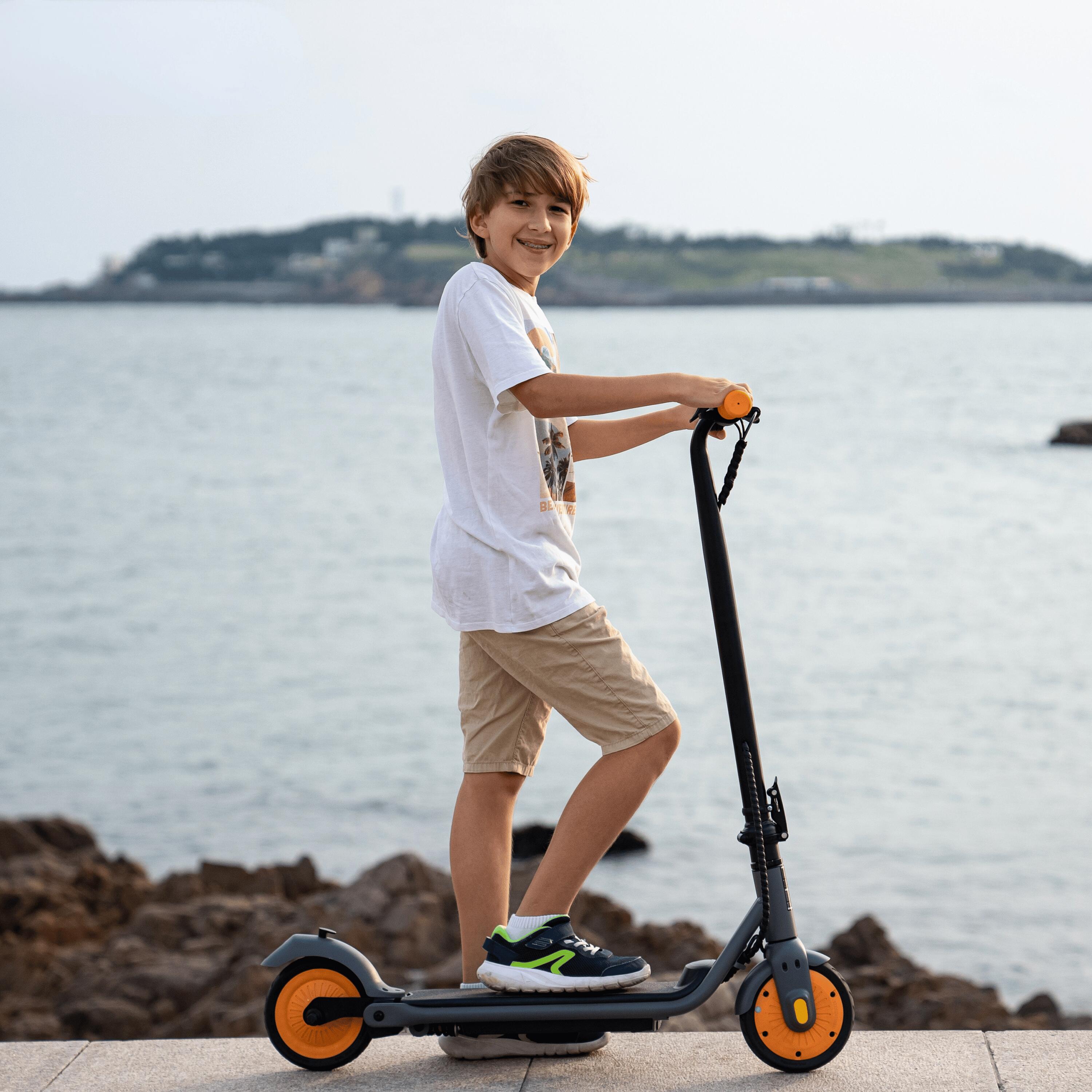 Faltbarer Elektroroller für Kinder von 8 bis 12 Jahren RCB-R7X-Orange 6/7