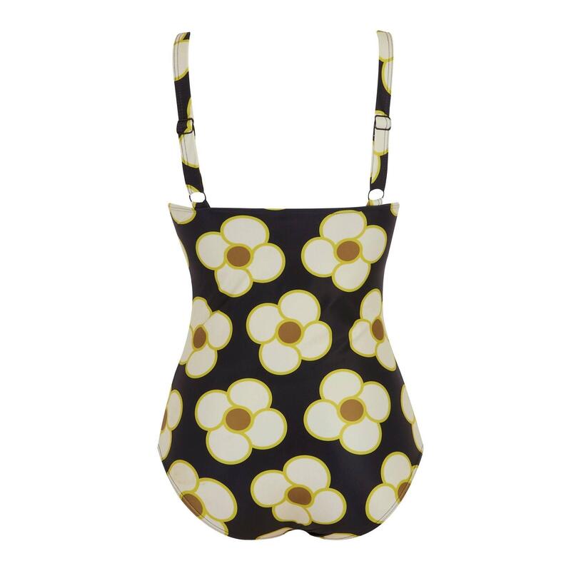 Damski Jednoczęściowy Kostium Kąpielowy Orla Kiely Spinning Flower