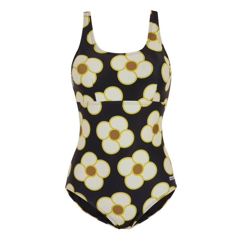 Damski Jednoczęściowy Kostium Kąpielowy Orla Kiely Spinning Flower