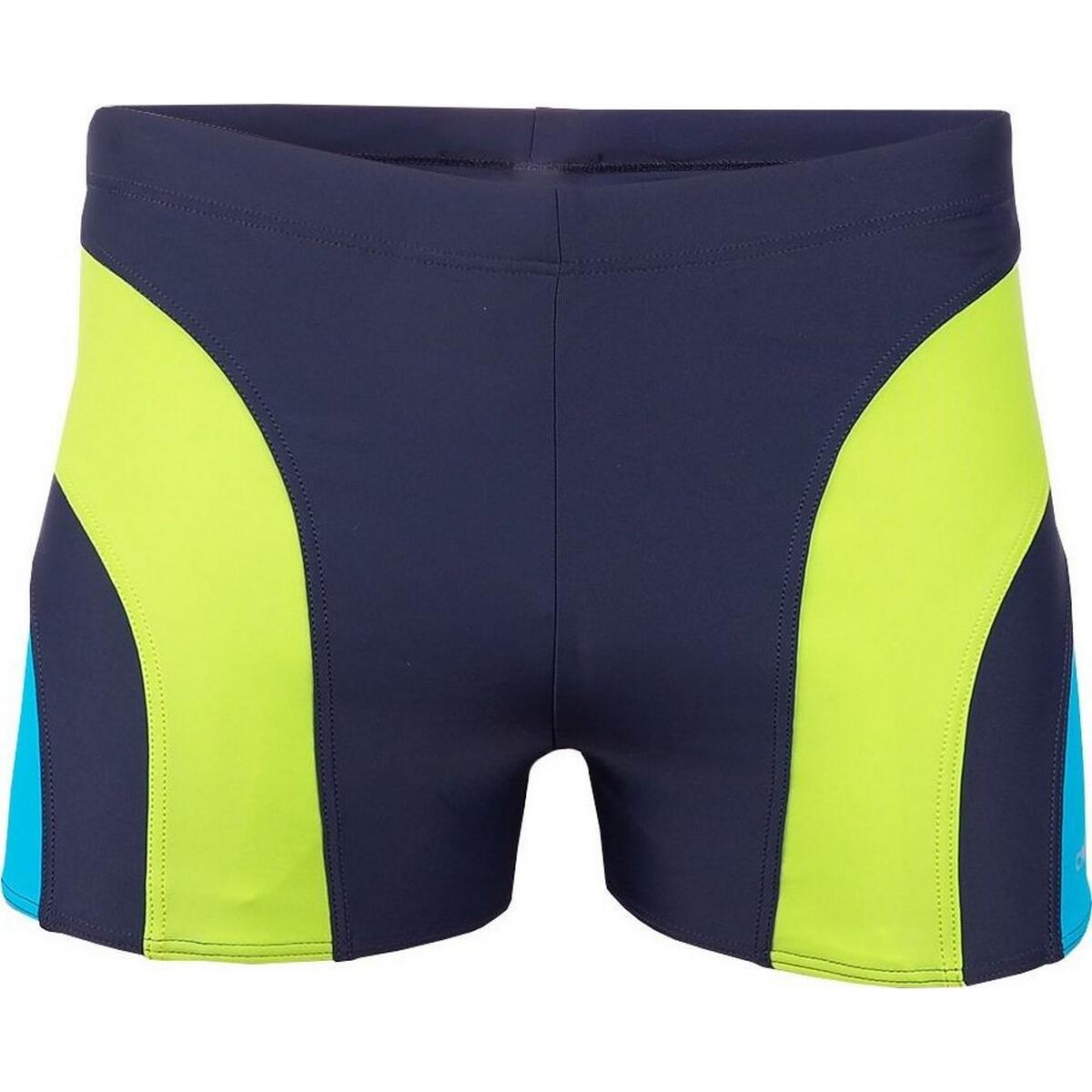 Crowell - Short De Bain Sykes Homme (bleu Marine / Vert / Bleu) - Boardshort - Bleu|jaune|vert - 48 Xl - Decathlon