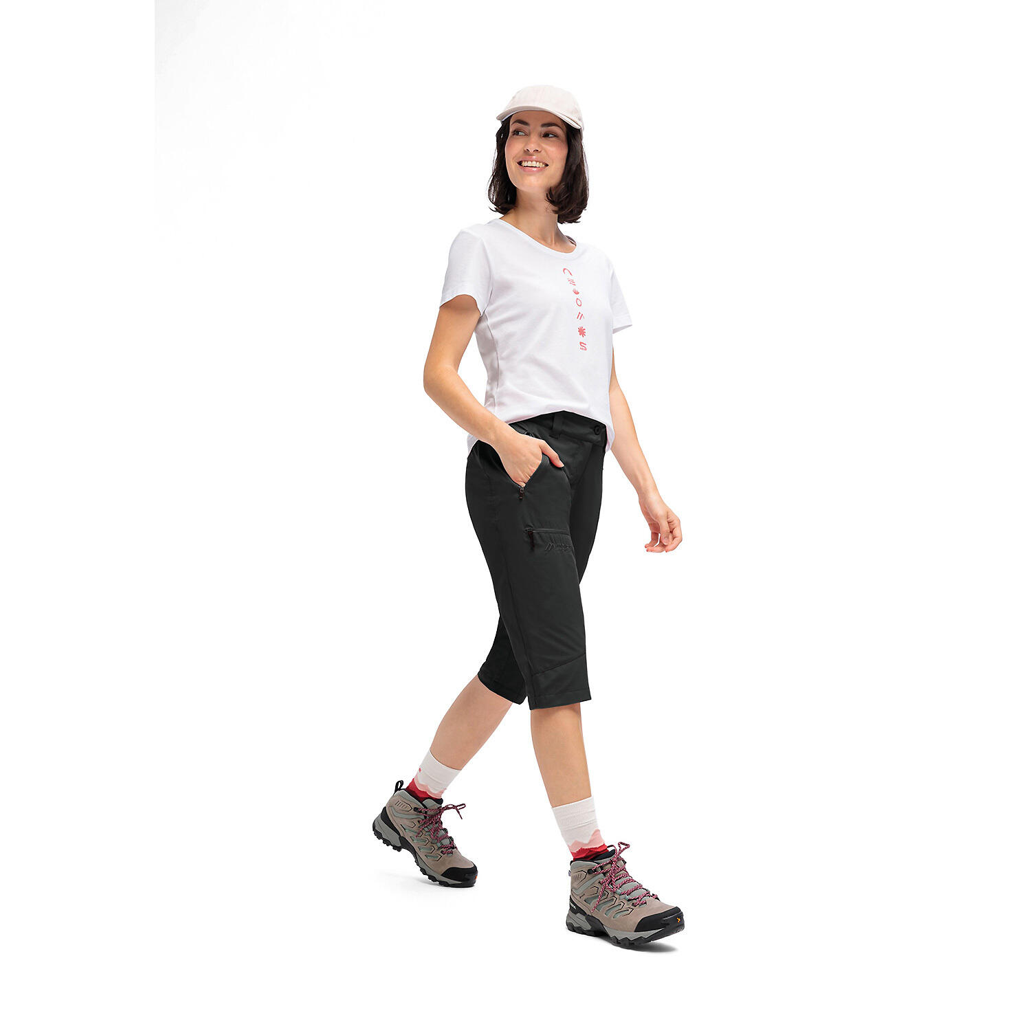 Pantaloni da trekking 3/4 donna Maier Sports Lulaka Capri Loop 6/6