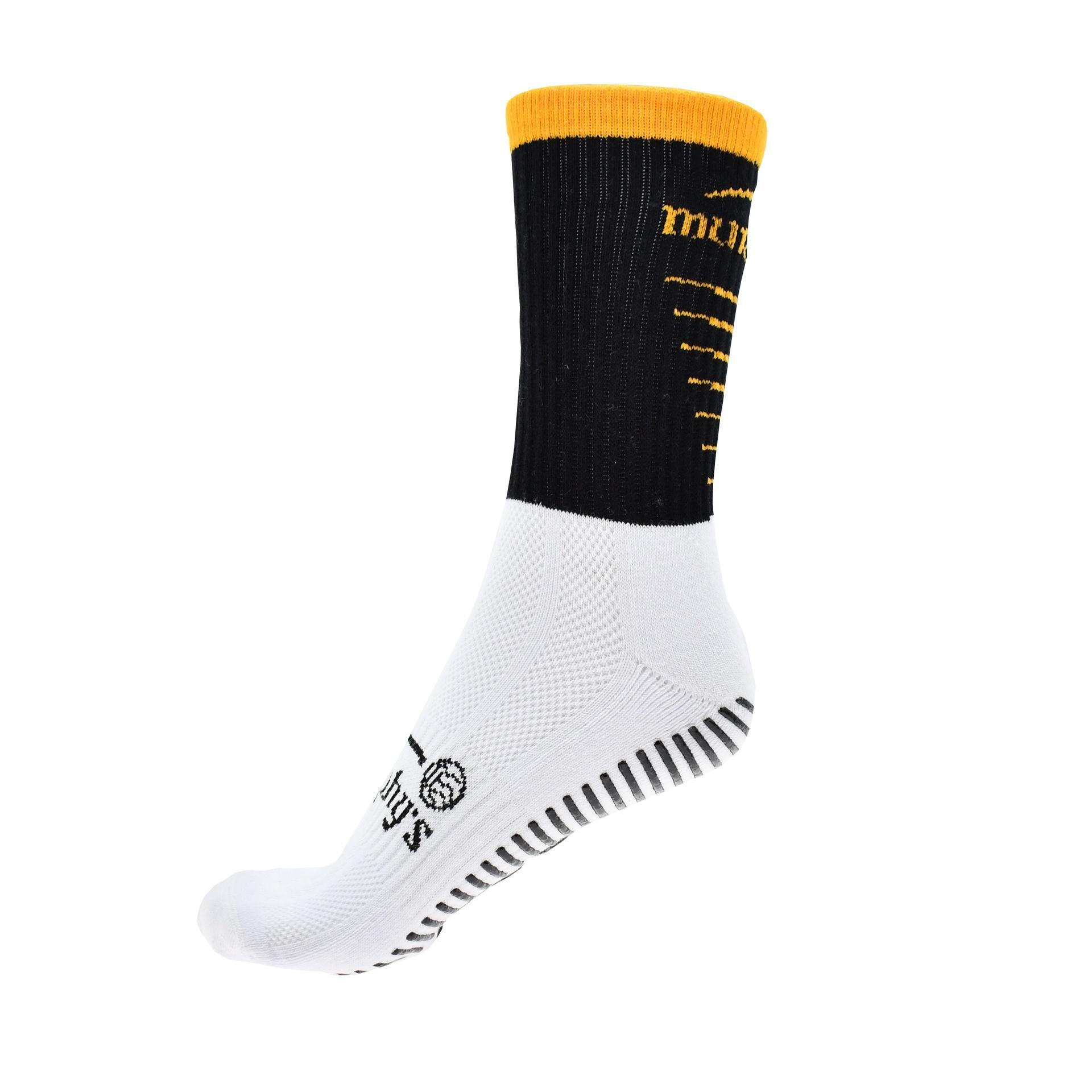 MURPHYS Unisex Adult Pro Mid GAA Socks (Black/Amber)