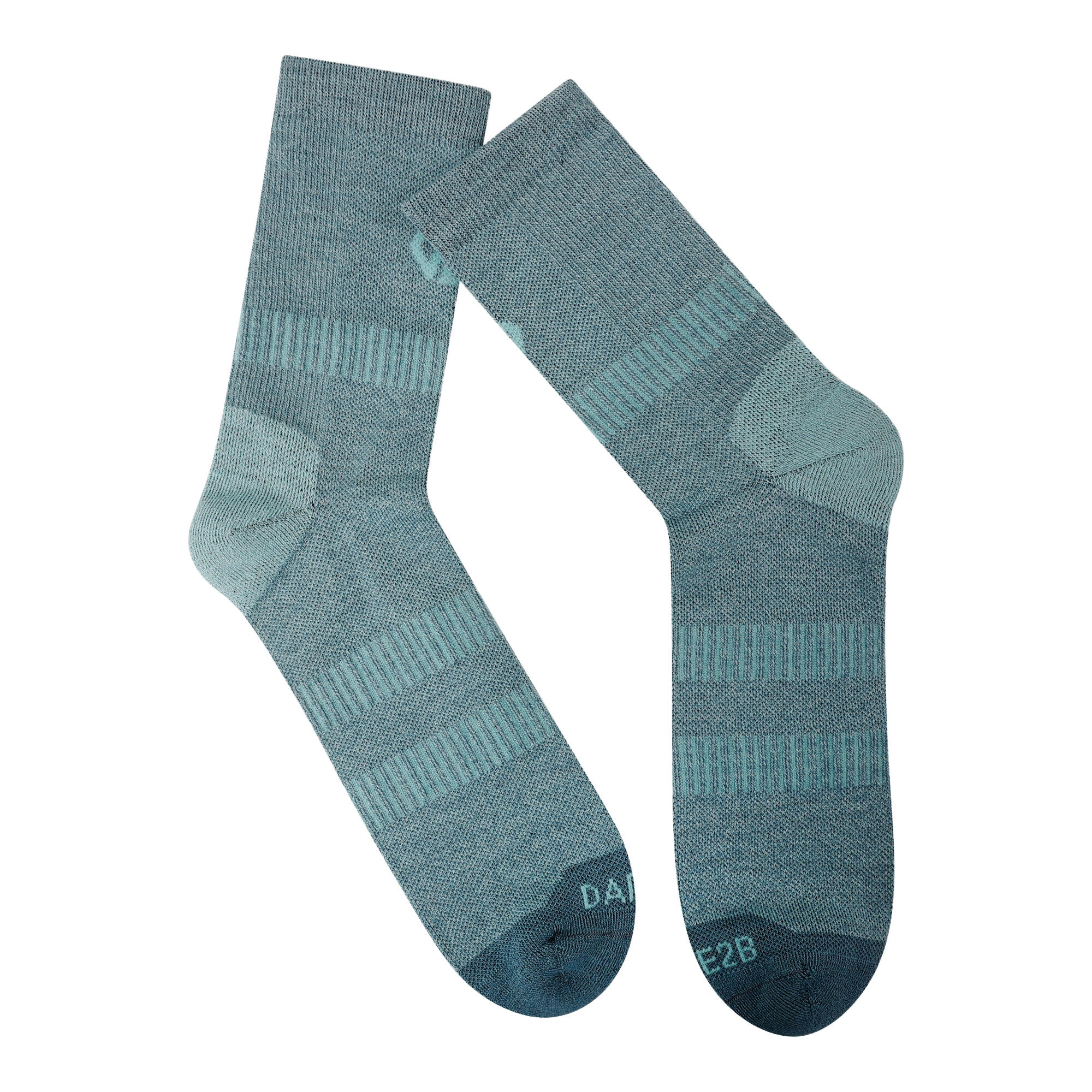 Chaussettes De Marche Adulte (Turquoise Pâle / Bleu Gris) 2/5