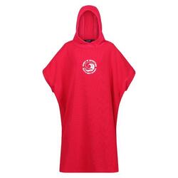 Poncho De Bain Motif/style Razdemarée Adulte (Rose Fluo)