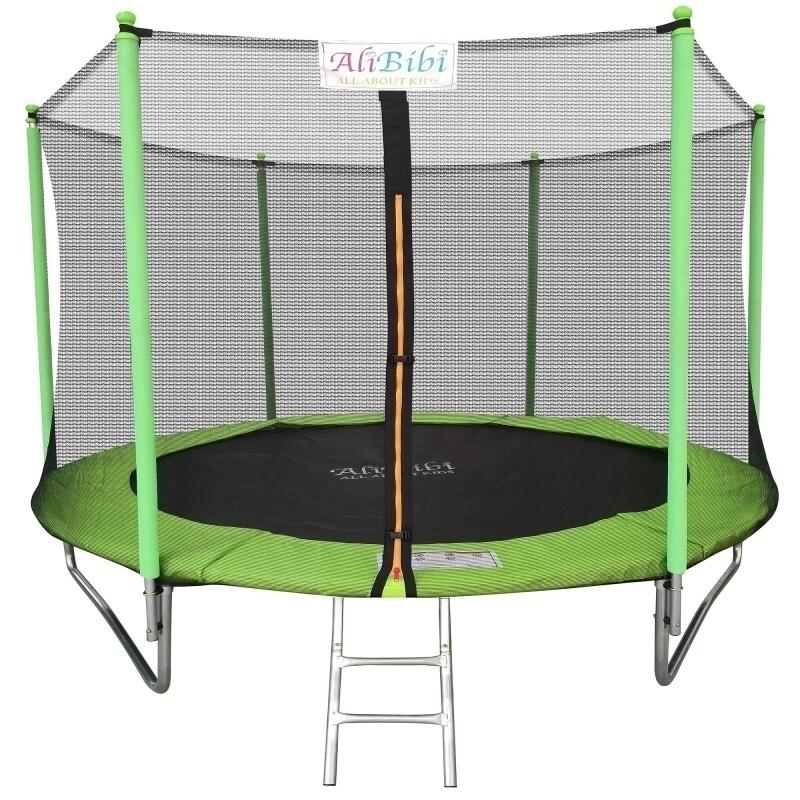 Trambulina AliBibi Fun 610, verde, diametru 305 cm ( 10 FT )