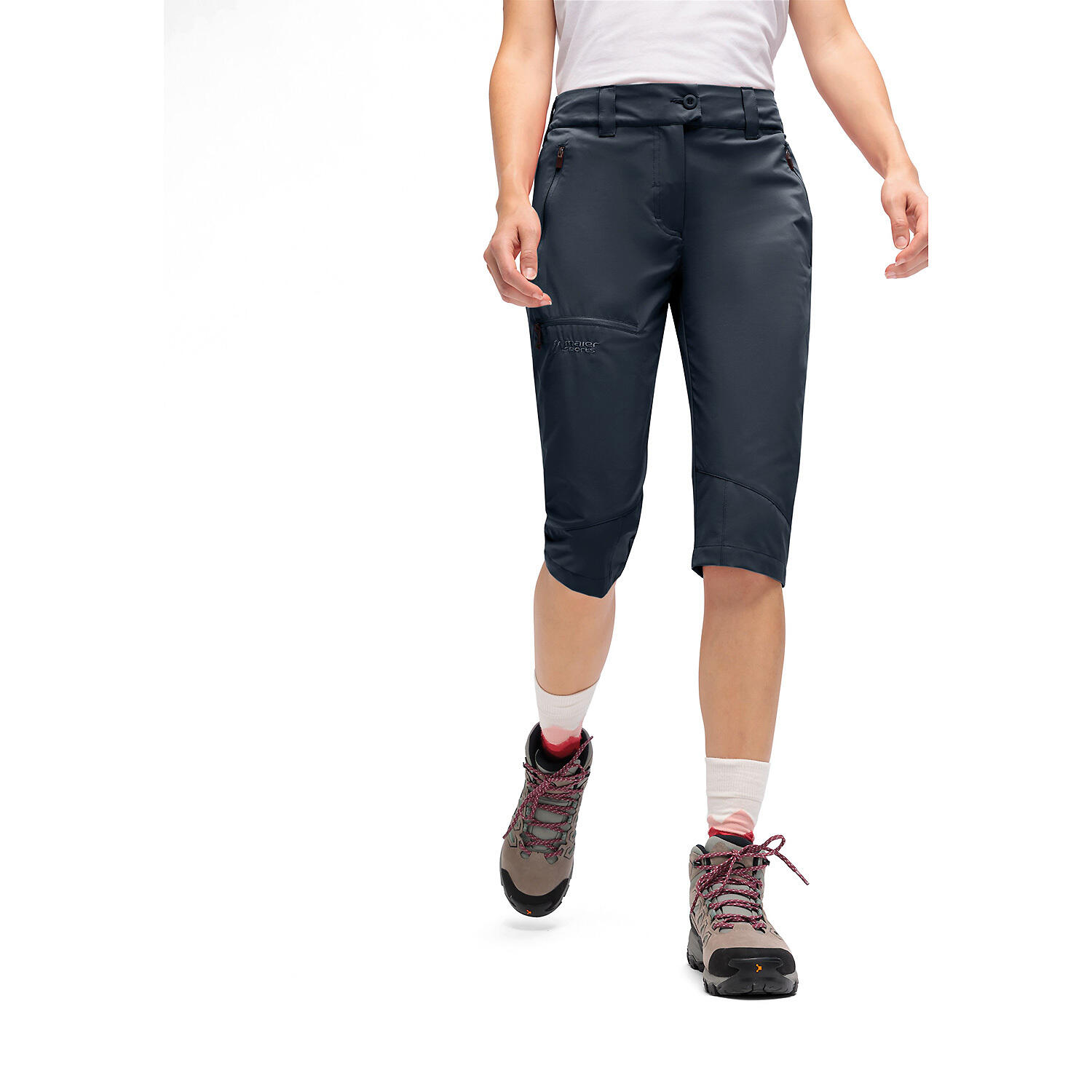 Pantalón de senderismo 3/4 mujer Maier Sports Lulaka Capri Loop 3/6