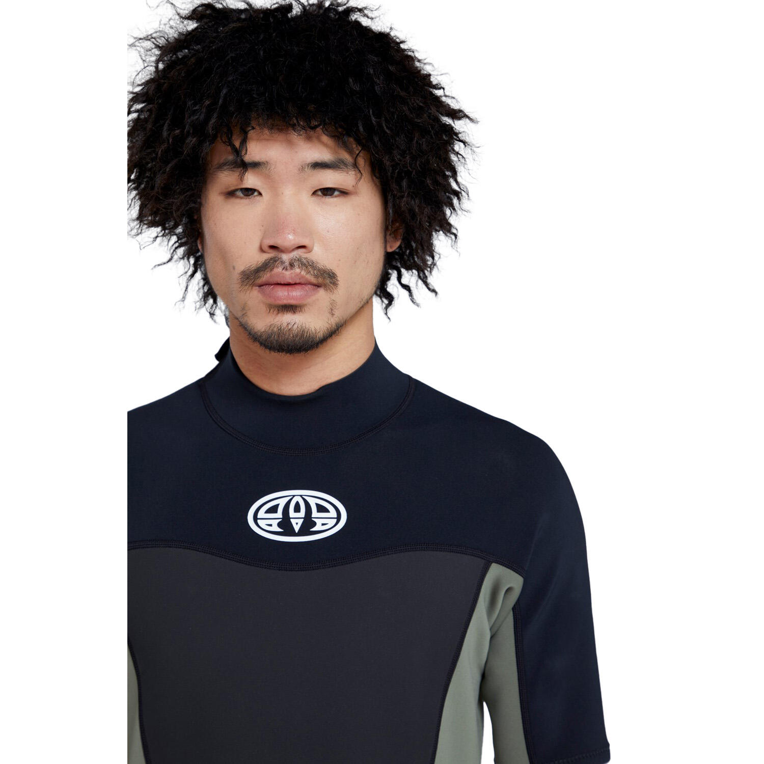 Mens Slater Short Wetsuit (Black) 3/4