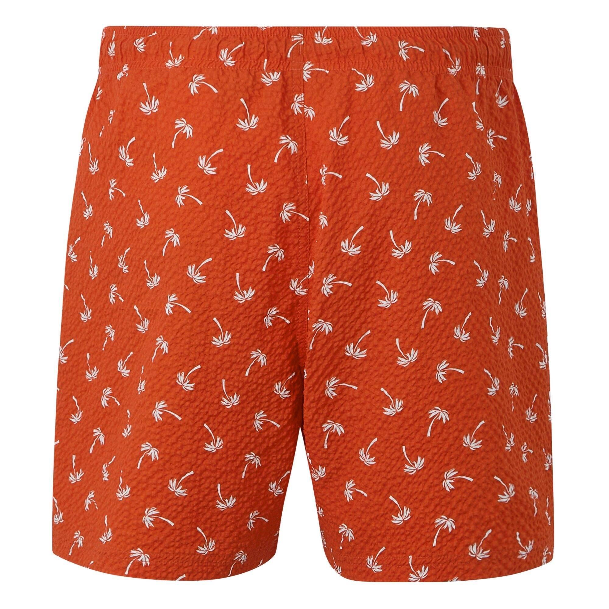 Short De Bain LORAS Homme (Rouge Coquelicot) 2/5