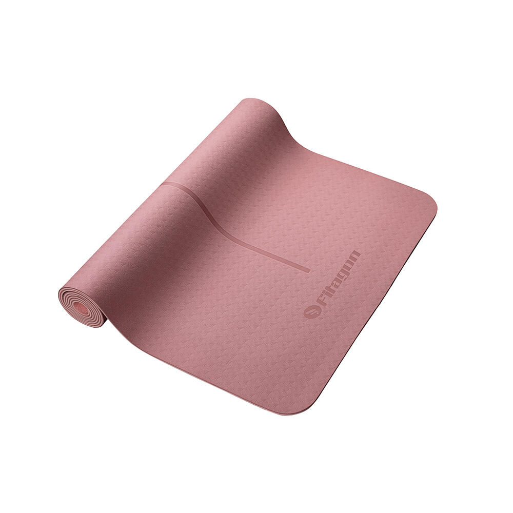 Fitagon TPE Yogamatte 1/4