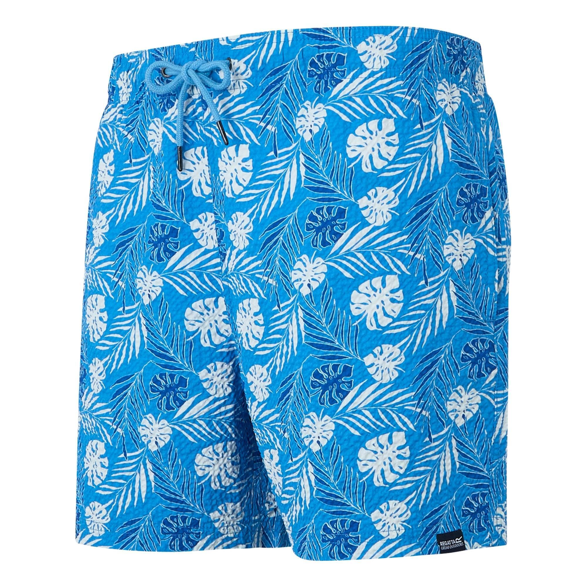 Calções de Banho Anarruga Folha Loras Homem (Azul Elysium) 3/5