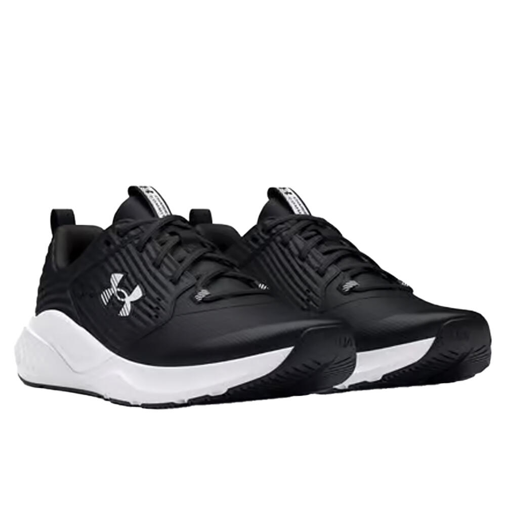 UNDER ARMOUR Unisex Adult Charged Commit TR4 Trainers (Black/White)