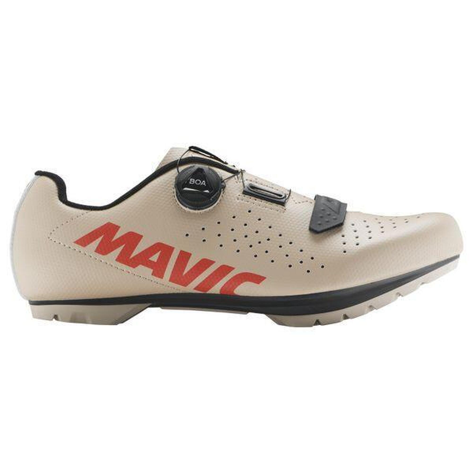 Mavic - Chaussures Gravel Mavic Cosmic Boa® Spd Beige - Chaussures De Vélo - Blanc - Decathlon