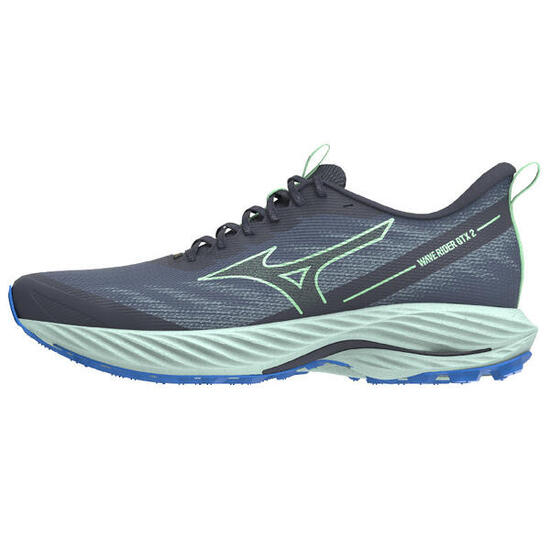 Mizuno Zapatillas Wave Rider Gtx Azul/verde