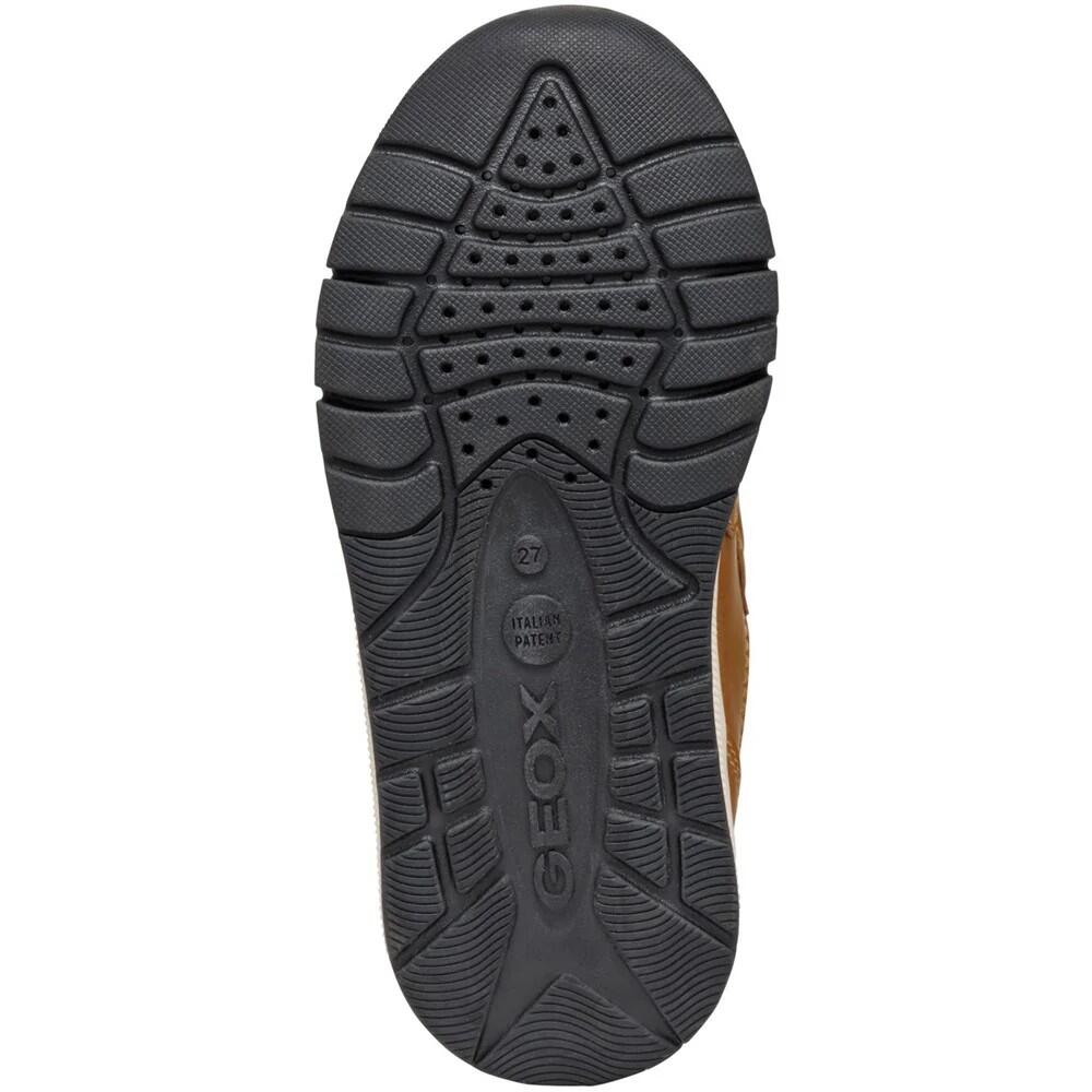 Boys Rooner Trainers (Dark Yellow/Coffee) 4/4