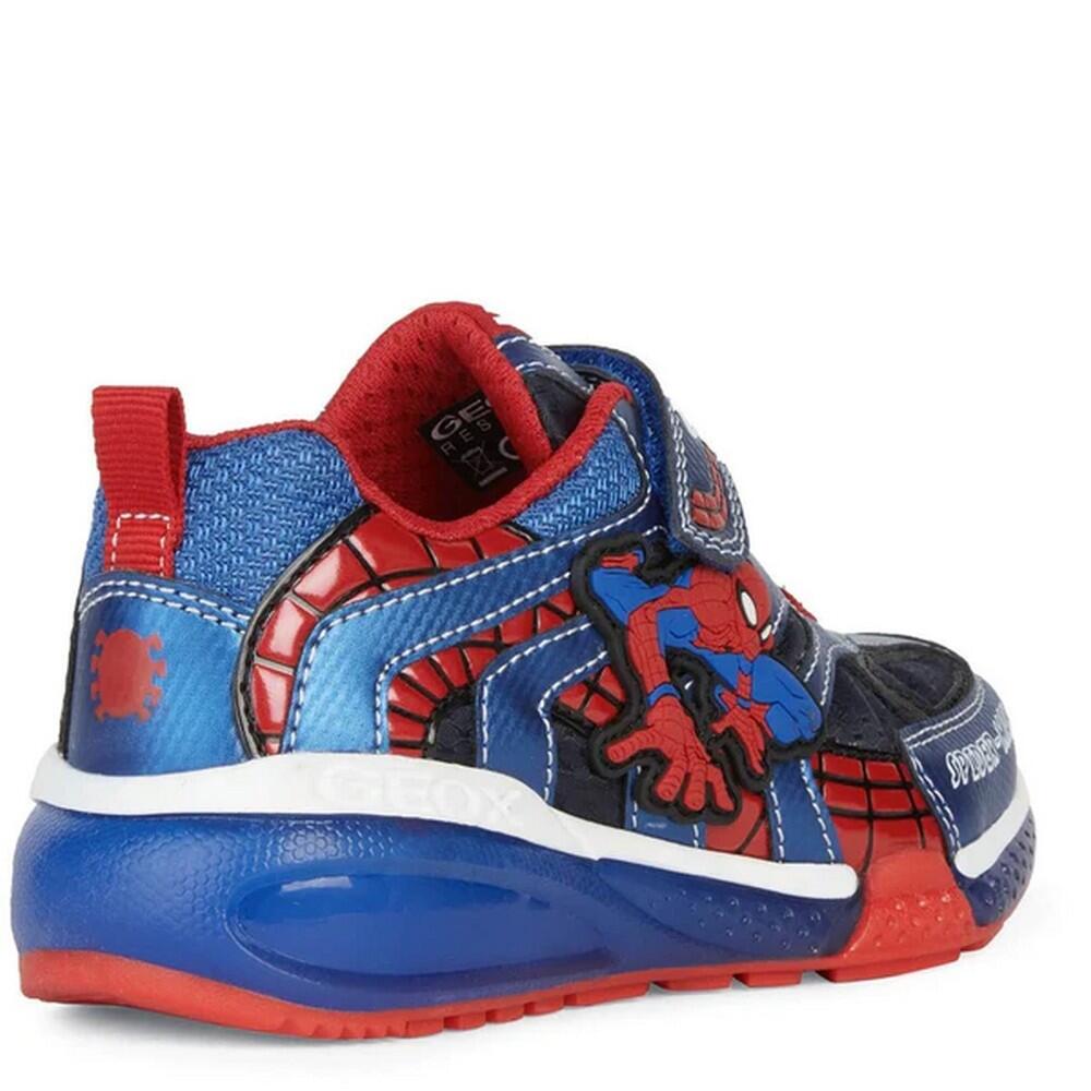 Sneaker "J Bayonyc B", "SpiderMan" Jungen Marineblau/Königsblau/Rot 2/4