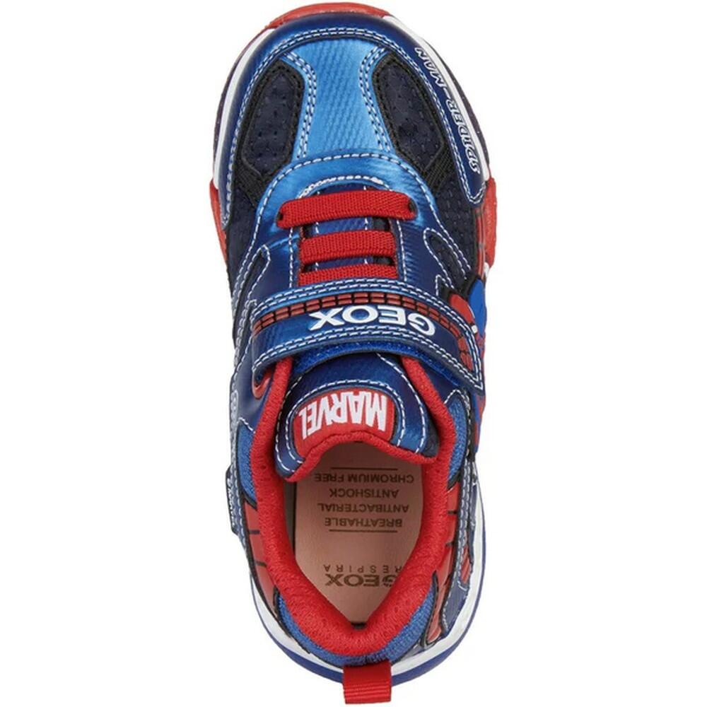 Sneaker "J Bayonyc B", "SpiderMan" Jungen Marineblau/Königsblau/Rot 4/4