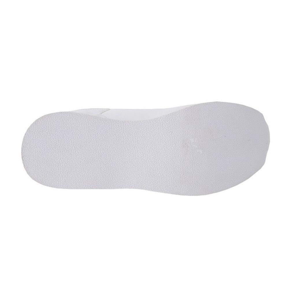 Womens/Ladies Fluke Lace Up Bowling Shoes (White/Lilac) 3/3