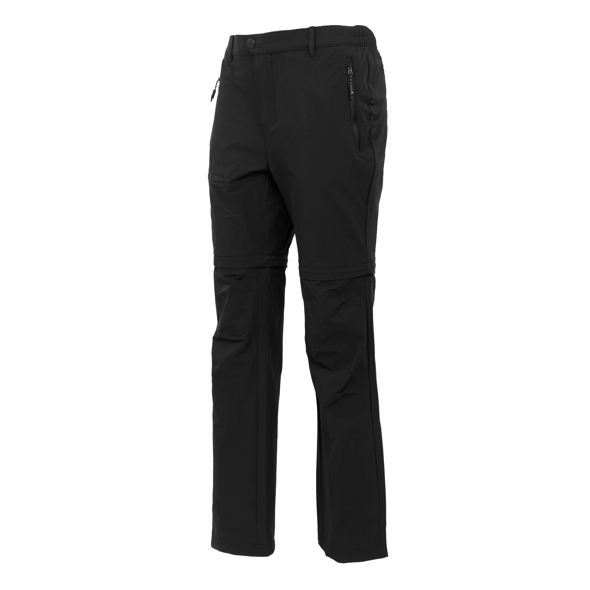 Calças de caminhada com fecho de correr Highton II para homem (Preto) 3/5