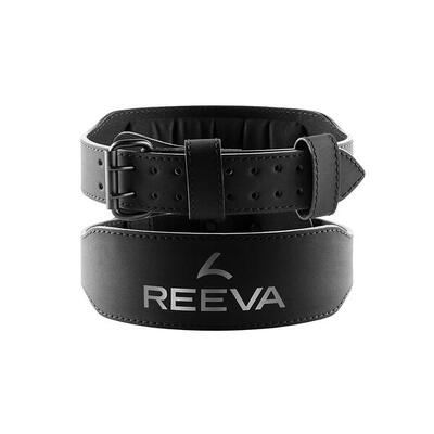 Gewichthefriem - microfiber leer - lifting belt - 6 mm