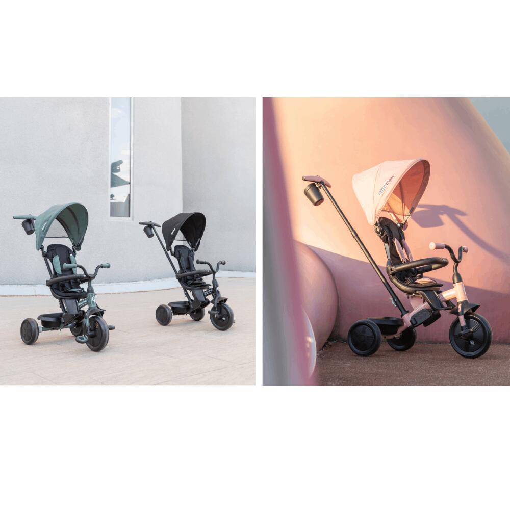 Devessport - Triciclo Evolutivo Qplay Elite Platinum 6 em 1 Rosa 7/7