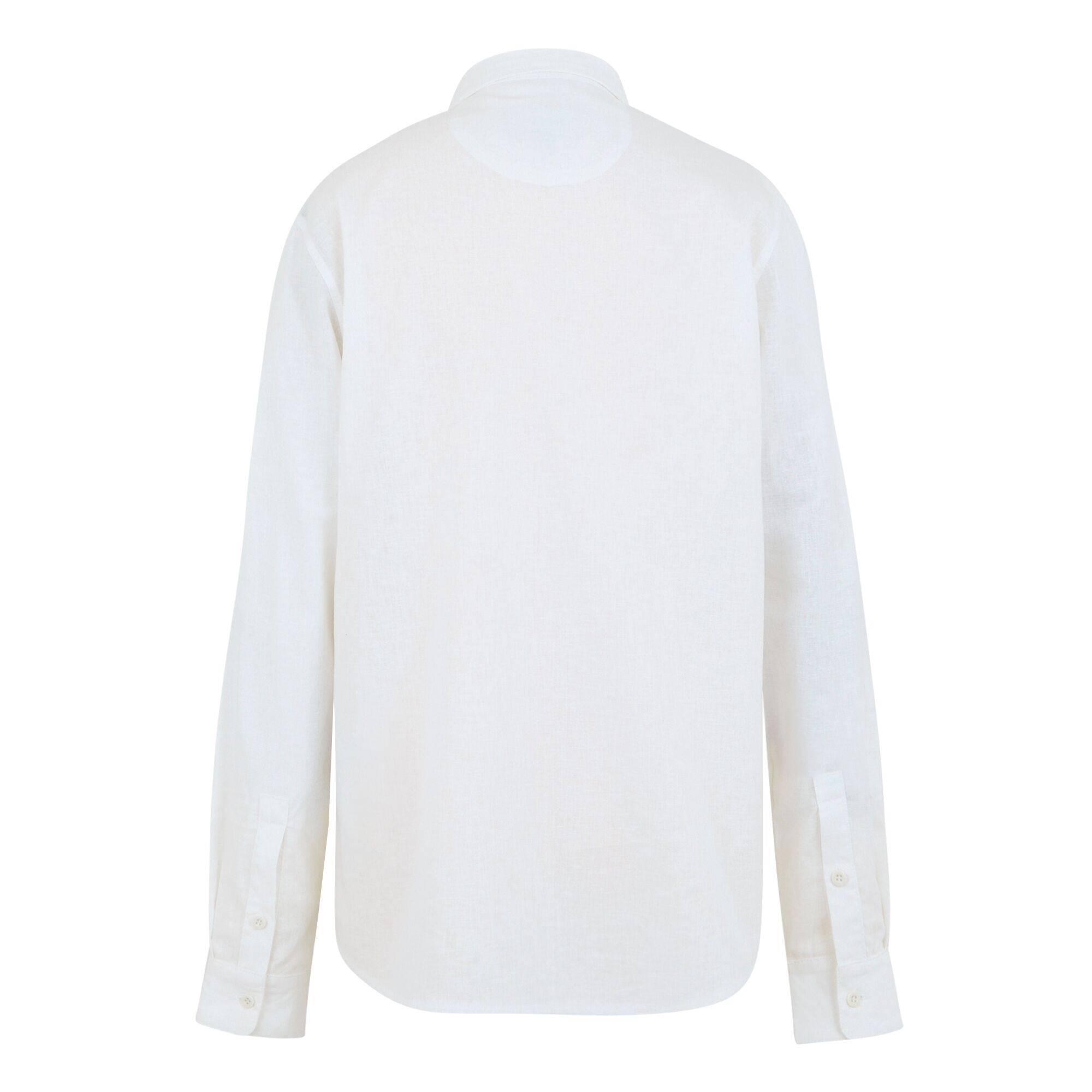 Mens Loran LongSleeved Shirt (White) 2/4