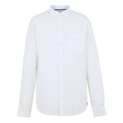 Heren Loran Shirt Met Lange Mouwen (Wit)
