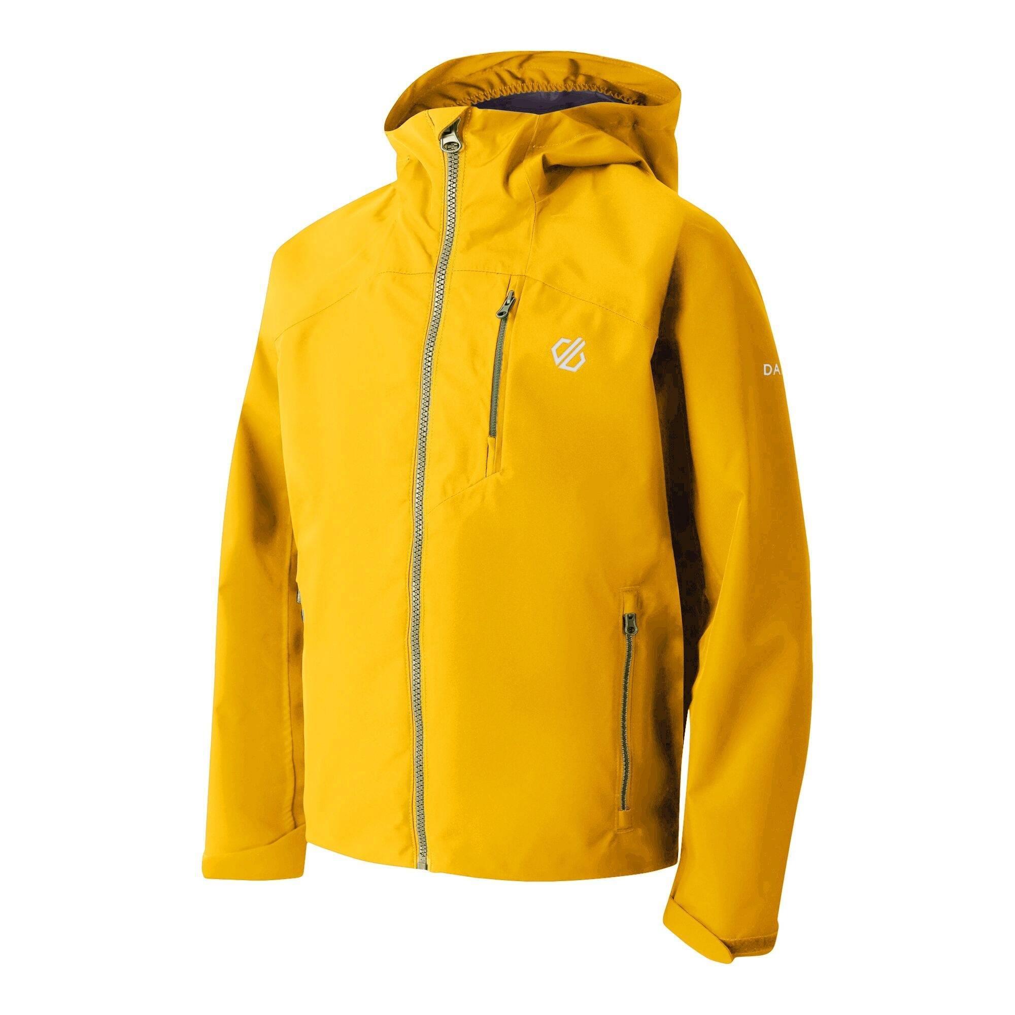 Switch Out waterdichte jas voor kinderen (Geel Goud) 3/5