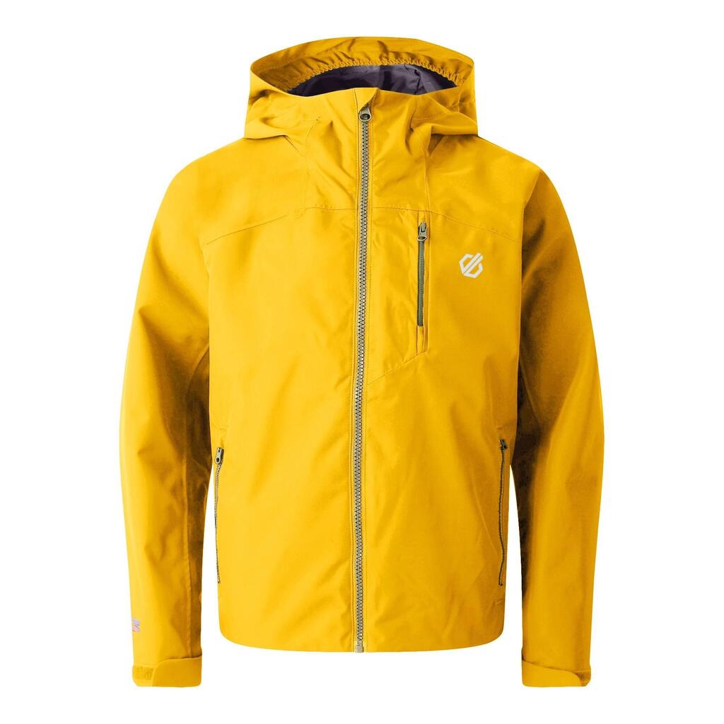 Childrens/Kids Switch Out Waterproof Jacket (Yellow Gold)