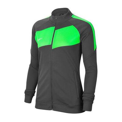 Dames academy pro track jacket (groen/grafiet)