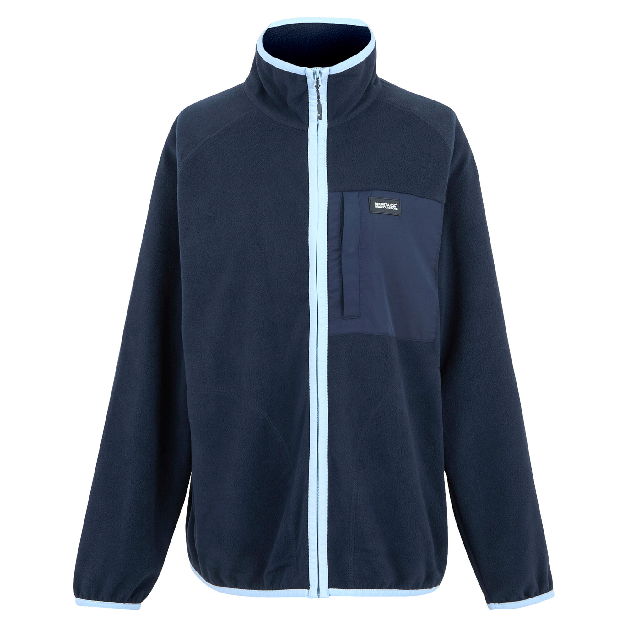 Regatta - Veste Polaire Lilana Femme (bleu Marine / Bleu Chambray) - Polaire - Bleu|turquoise - 36 Xs - Decathlon